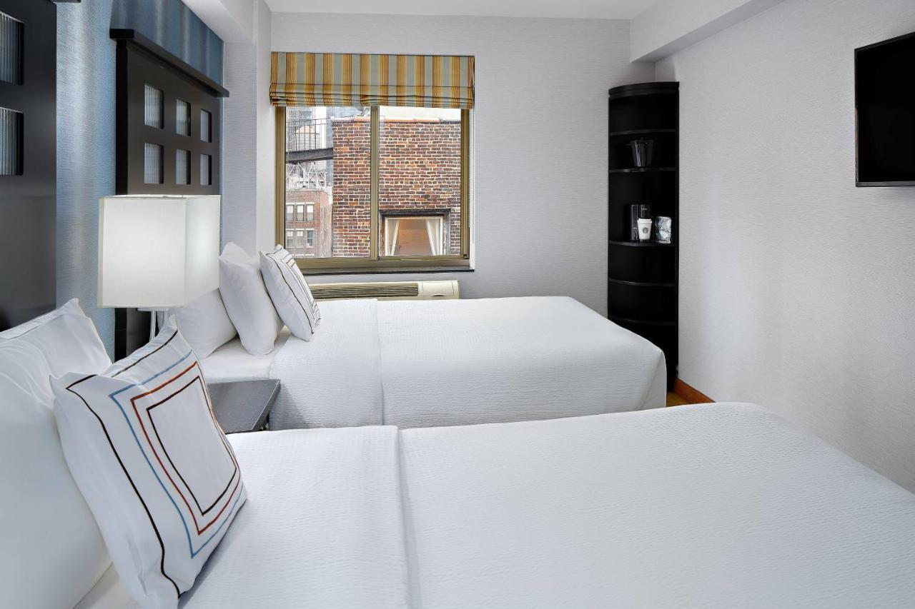 One-Bedroom Double Suite with Two Double Beds and Sofa Bed
