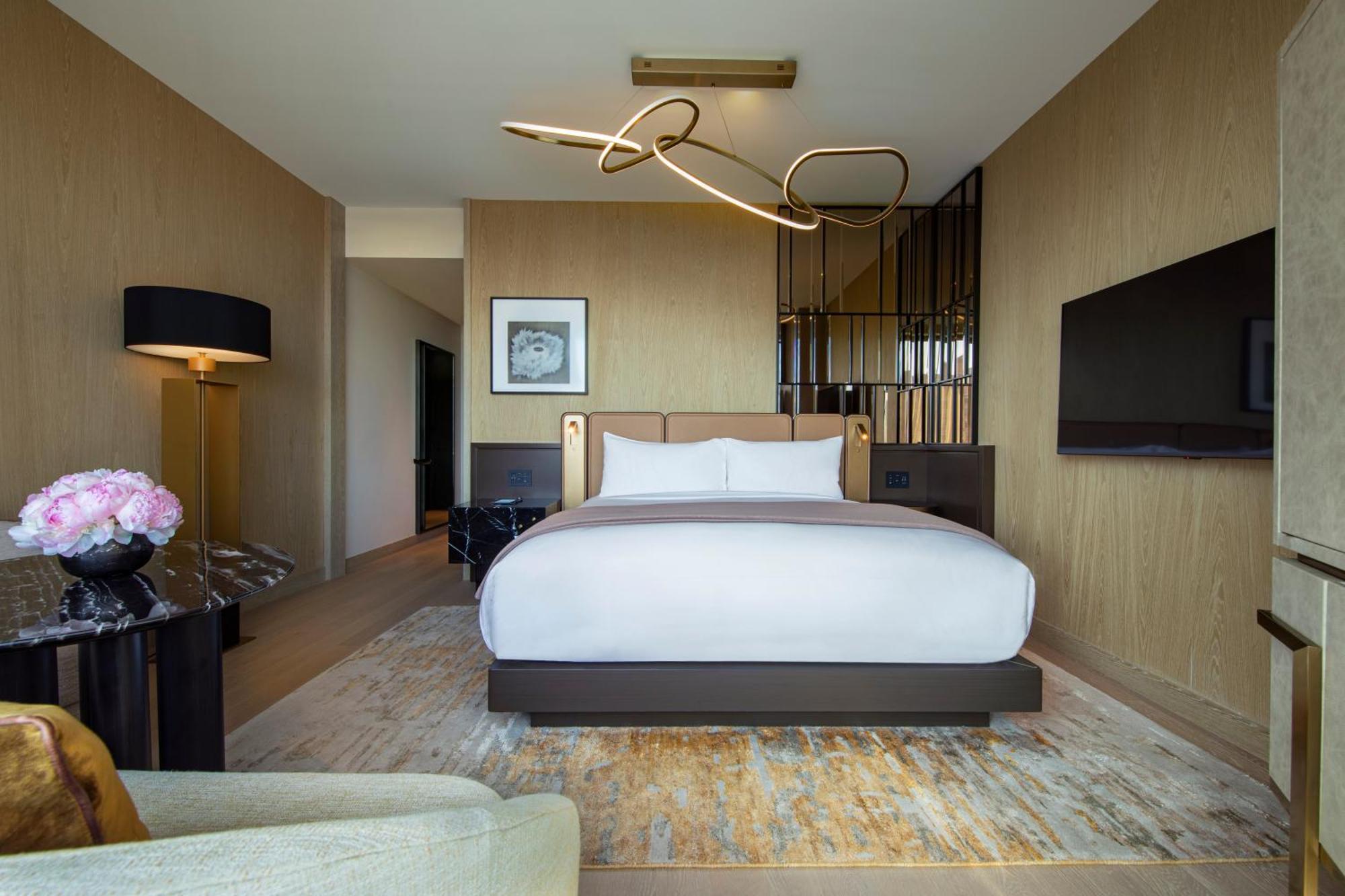 Zimmer Manhattan mit Kingsize-Bett — für Hörgeschädigte geeignet/obere Etage