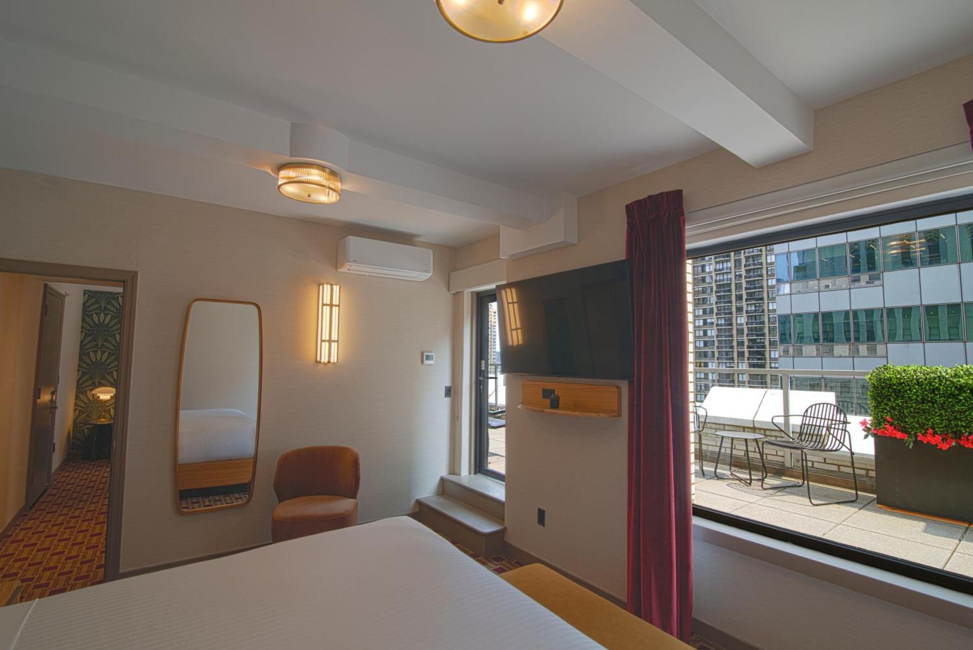 Suite Marquee con cama extragrande y terraza