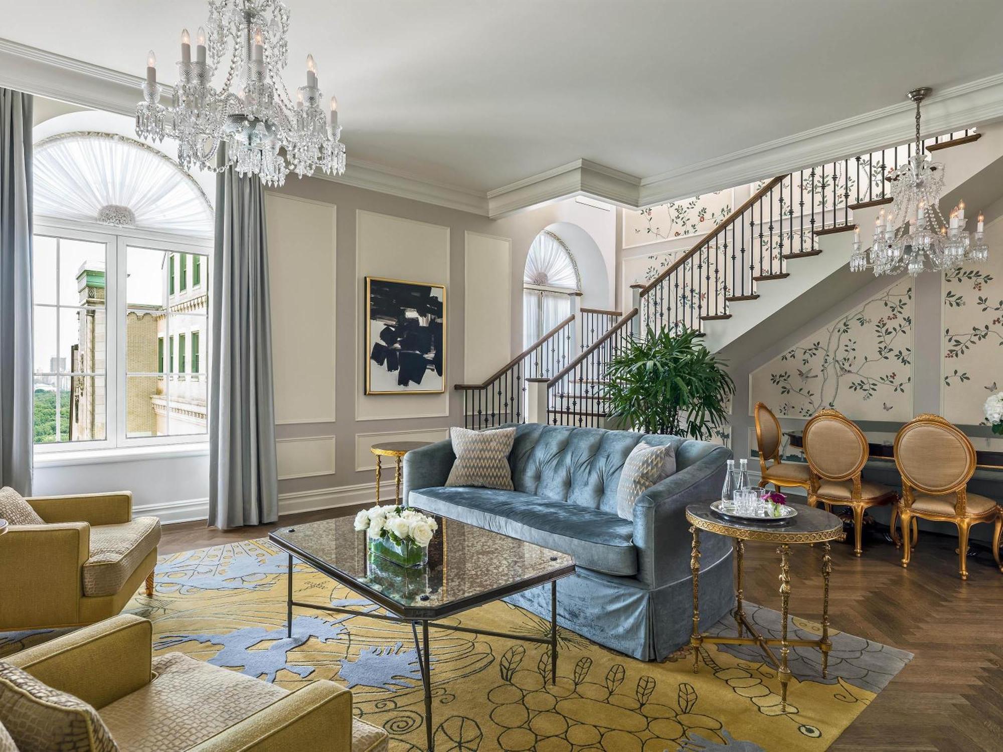 Grand Penthouse Two Bedroom Terrace Suite with Central Park View