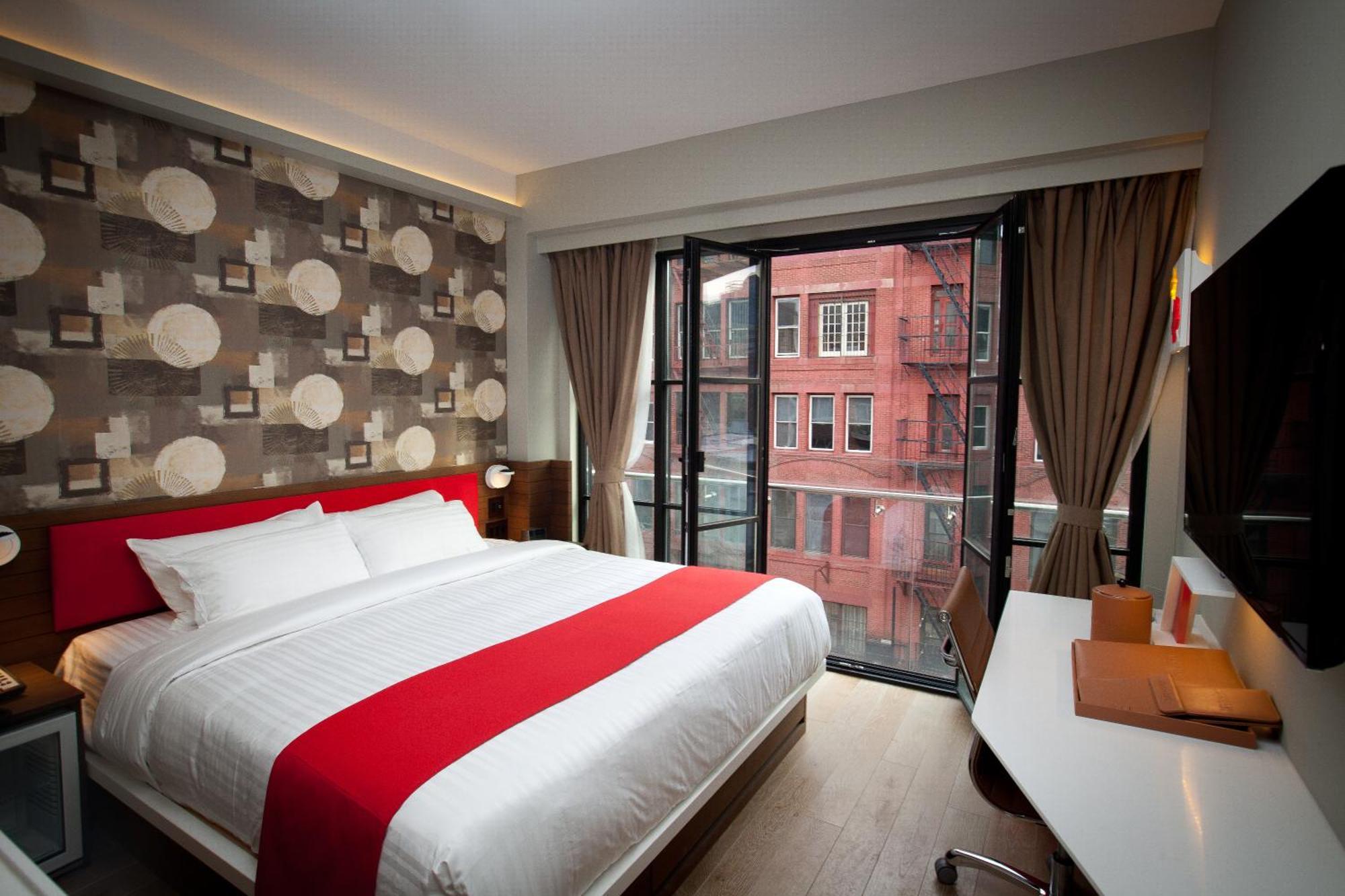 Chambre Lit King-Size avec Balconnet