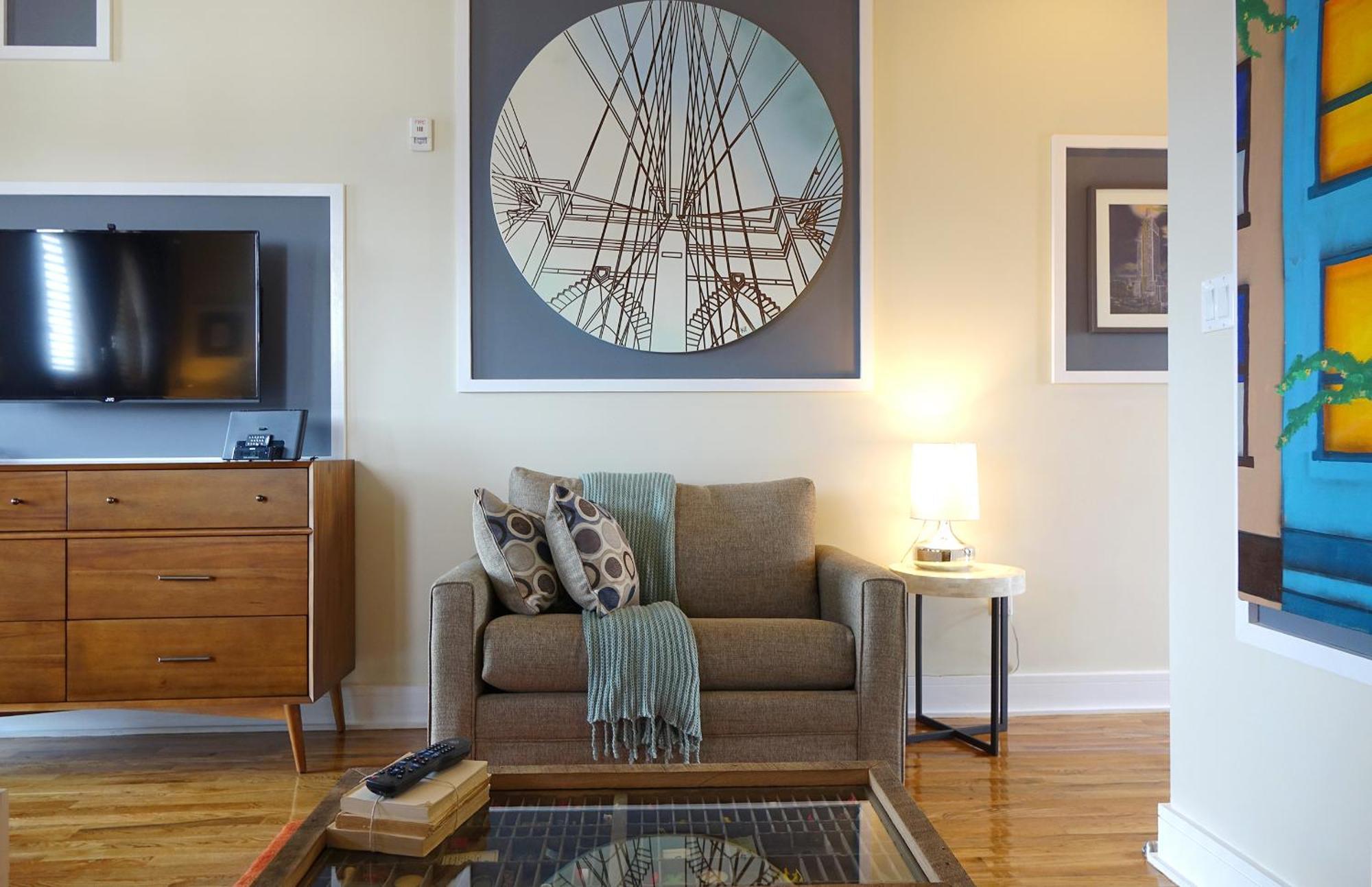 Loft com Terraço e Vista da Cidade