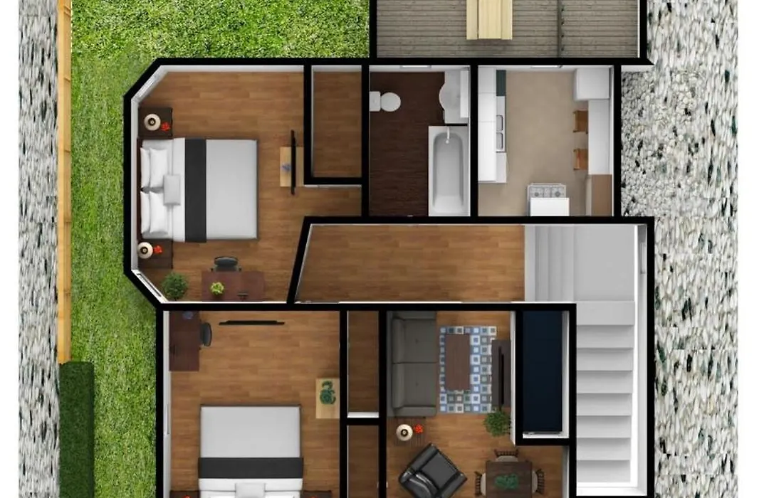 1St Base Apt 2 All Star Baseball Rentals-1