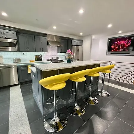 The Caez, A Modern Brooklyn Townhome With Waterfall-2