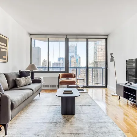1Br Nr Times Sq W Indoor Pool Doorman Nyc-35 Appartement-2