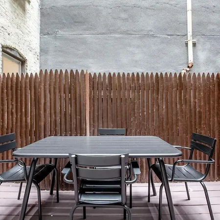 Soho 1Br W Private Deck Wd Nr New Museum Nyc-1104-3