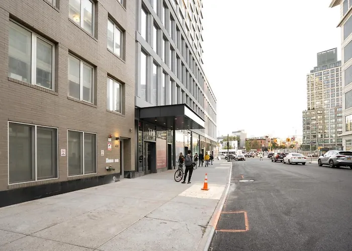 Clinton Hill 1Br W Wd Gym Pool Nr Bam Nyc-973 Apartamento Nova Iorque aceita animais de estimação