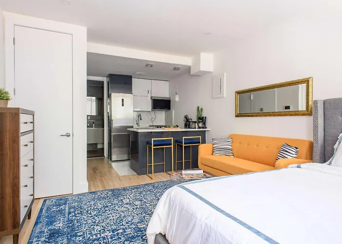 1597-3 Studio Upper East Side Apt W&D In Unit Nova Iorque aceita animais de estimação