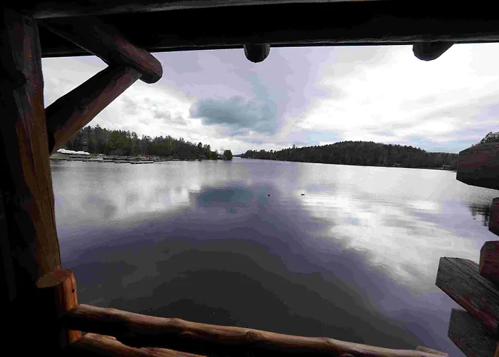 Pet friendly Ampersand Bay Resort Saranac Lake